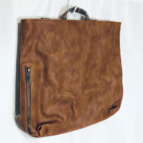 Thirty One High Street Backpack (NWT) Caramel Distressed Pebble main image 4